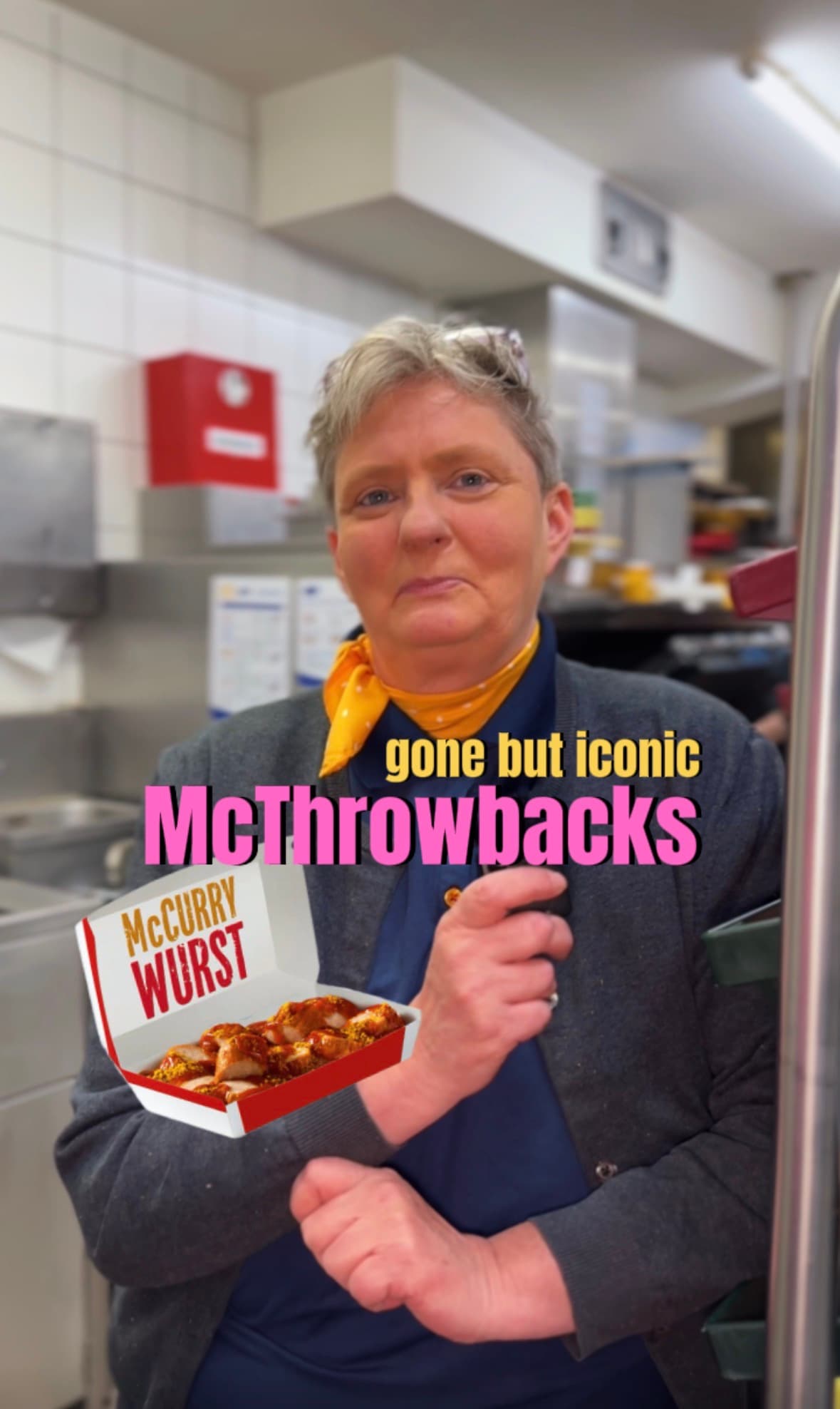 Currywurst bei McDonald's